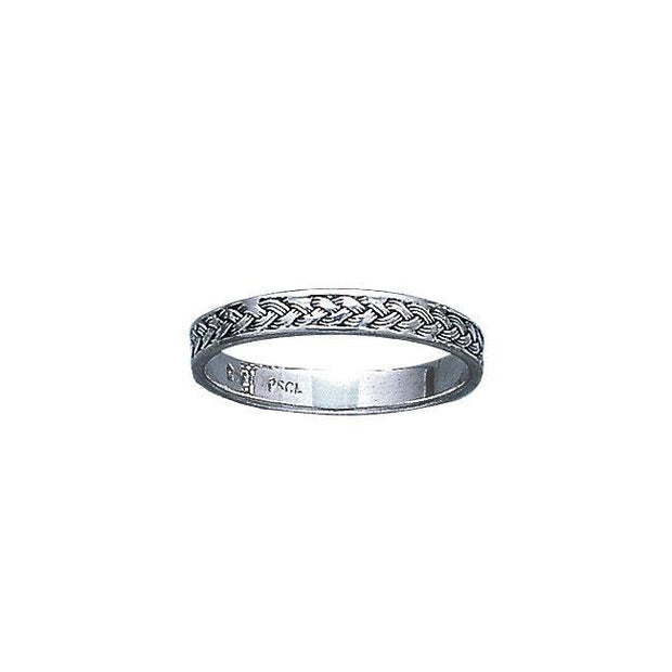 Braided Silver Ring MG163
