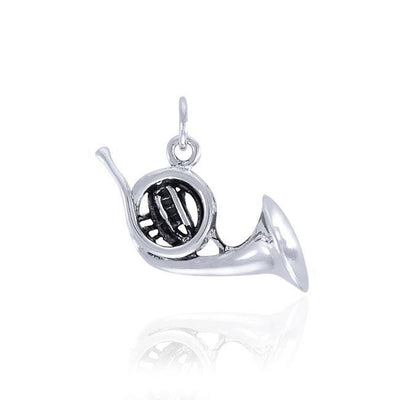 French Horn Silver Charm SC523