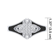 A full inspiration of art ~ Sterling Silver Celtic Maori Bracelet Jewelry TBA044