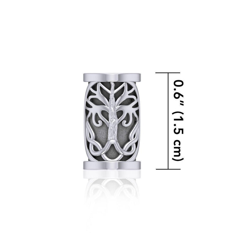 Tree of Life Silver Bead TBD357