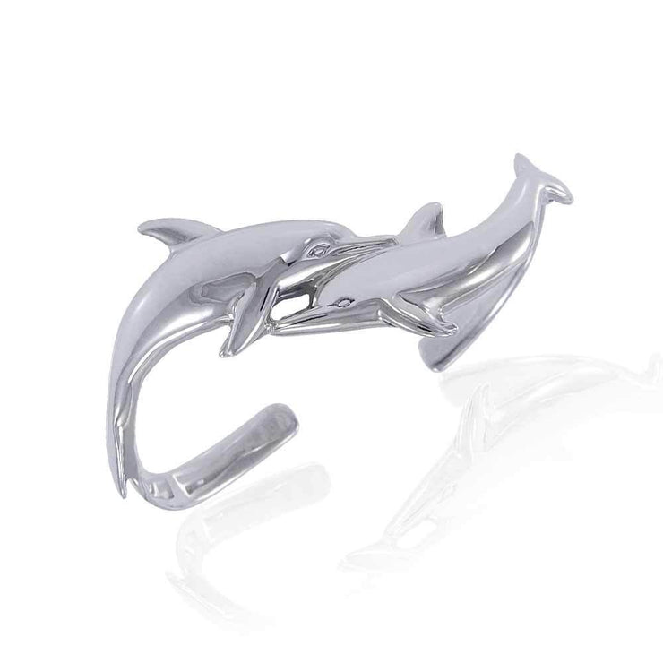 The Tale of the Gentle Dolphin Cuff Bracelet TBG014