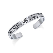 Unending mystic ~ Celtic Knot Dragon Sterling Silver Jewelry Bracelet TBG060