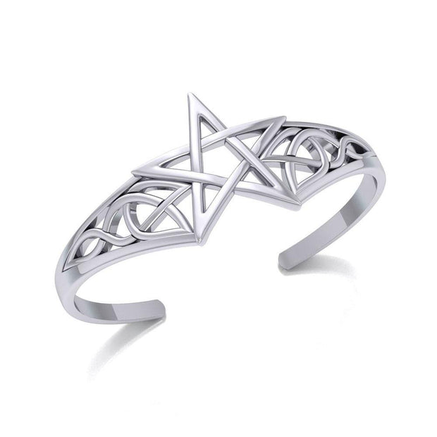 The Centuries Old Power of the Silver Pentagram ~ It’s yours to behold Bangle TBG759