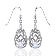 Celtic Knotwork Silver Earrings TE107 Earrings