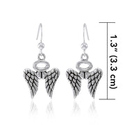 Angel Wings Halo Earrings TER1618