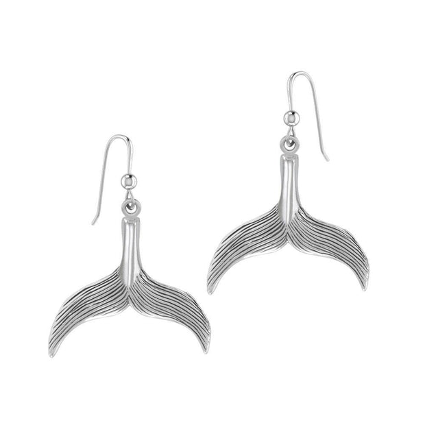 Mermaid Tail Sterling Silver Earrings TER1701