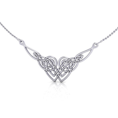 Celtic Knotwork Silver Necklace TN001