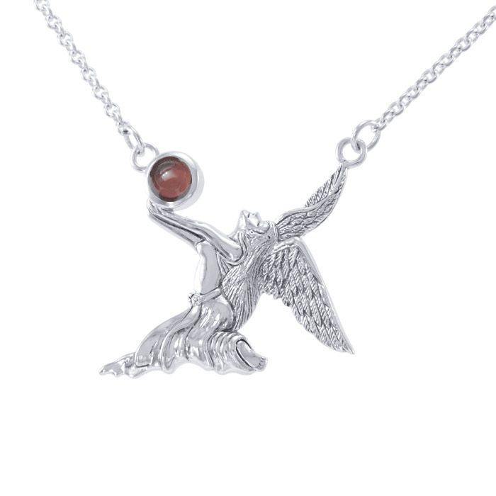 Angel of Passion Silver Necklace TN290