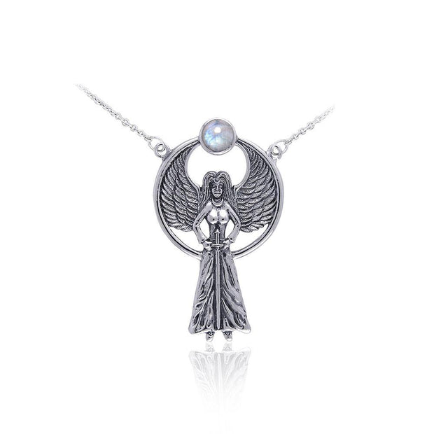 Avenging Angel Silver Necklace TNC010