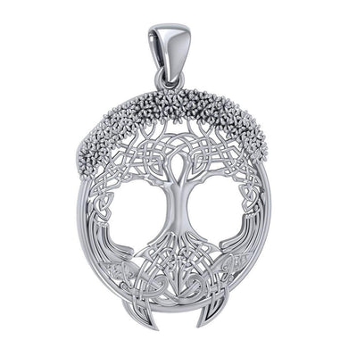 I am in awe of the Tree of Life ~ Sterling Silver Jewelry Pendant TP3472