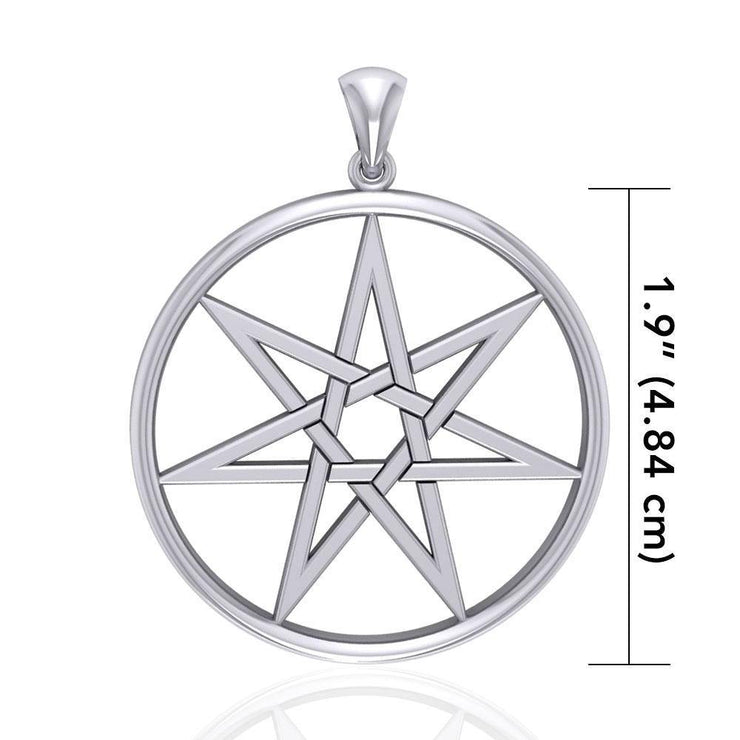 Welcoming the magick and fantasy ~ Sterling Silver Jewelry Elven Star Pendant TPD2227
