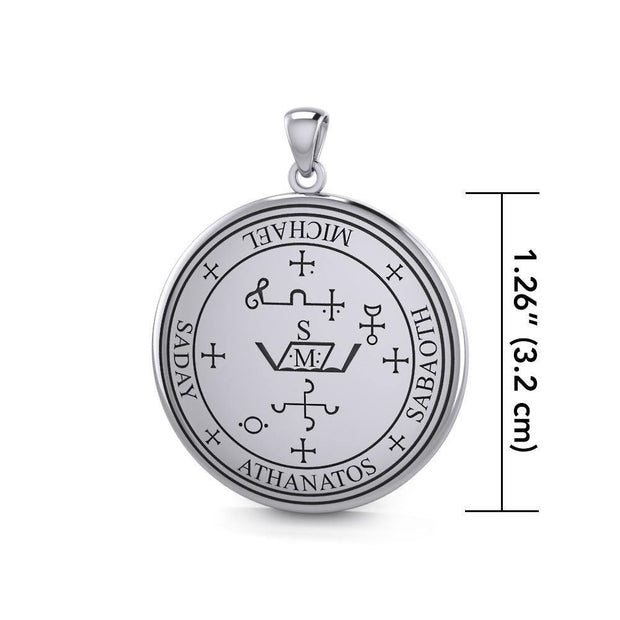 Sigil of the Archangel Michael Sterling Silver Pendant TPD2818