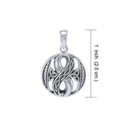 Endless Inspiration ~ Sterling Silver Celtic Knotwork Infinity Pendant Jewelry TPD3384