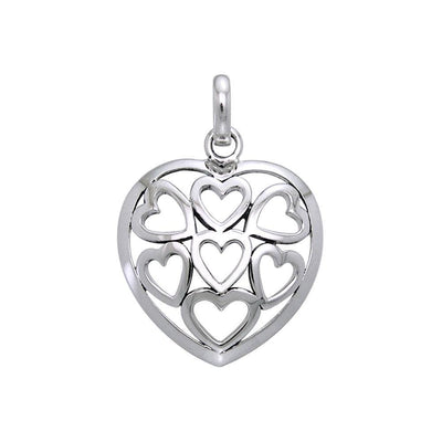 You are Loved Heart Pendant TPD3422