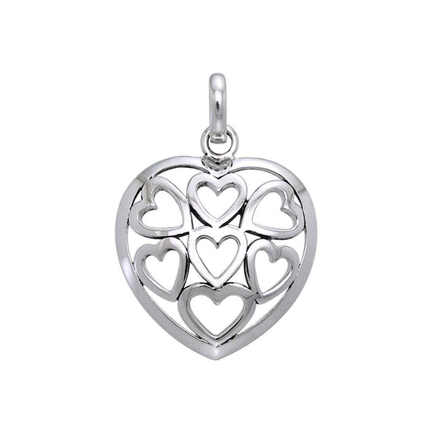 You are Loved Heart Pendant TPD3422