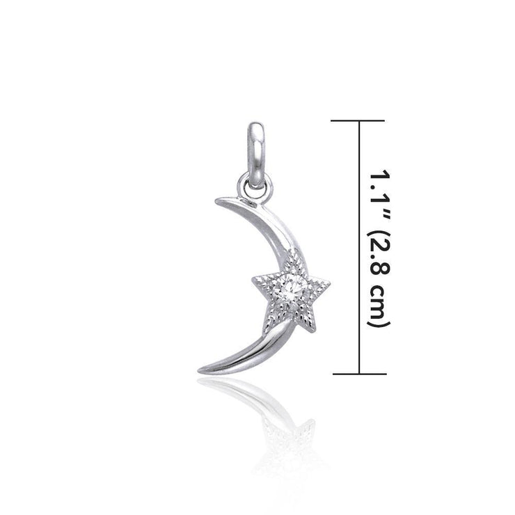 Shine Bright Like a Diamond in the Sky ~ Sterling Silver Pendant Jewelry TPD3510