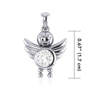 A Heavenly Gift from the Little Angel Boy Pendant TPD5031