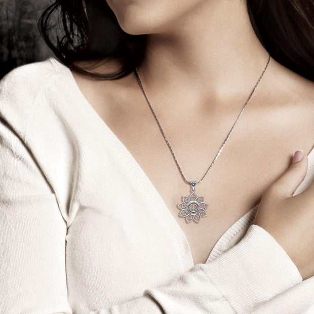 The Flower of Unity Silver Pendant TPD5132