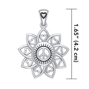 The Flower of Unity Silver Pendant TPD5132