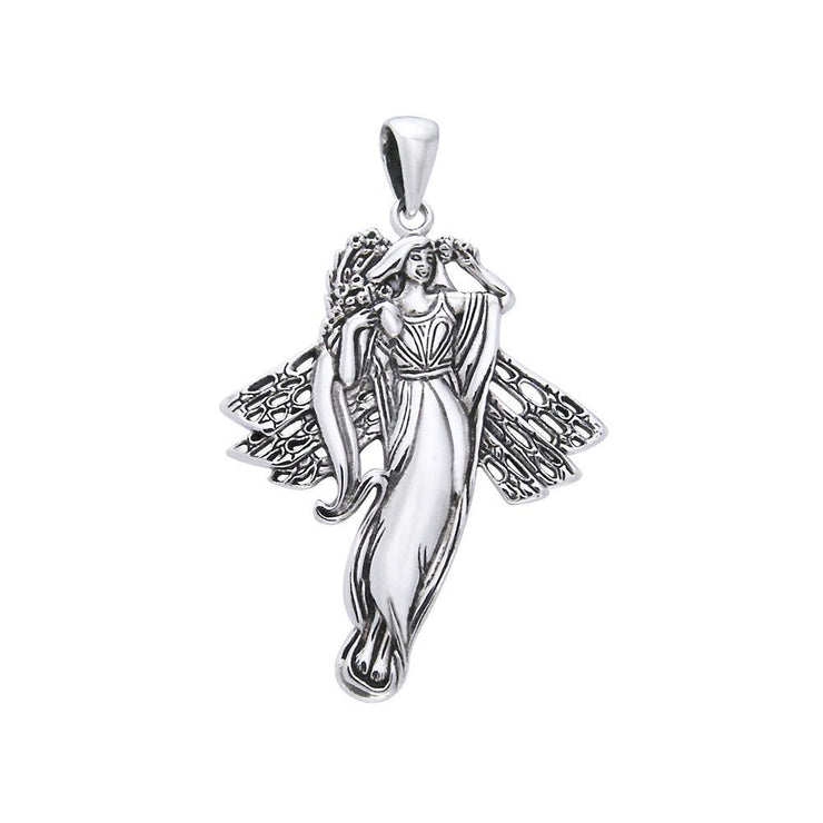 Blossoming fairy waiting to be your friend ~ Sterling Silver Jewelry TPD970