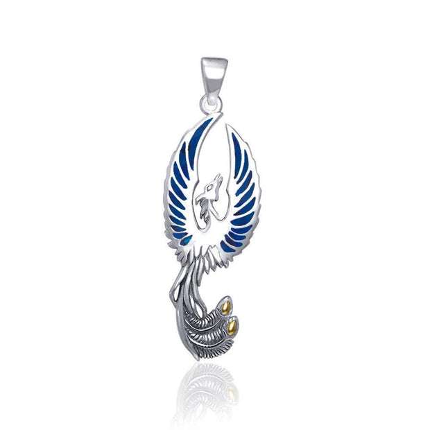 The Sacred Flame of the Mystical Flying Phoenix Pendant TPV2838