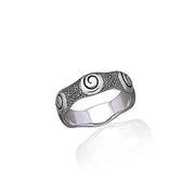 Spiral Sterling Silver Ring TR1839