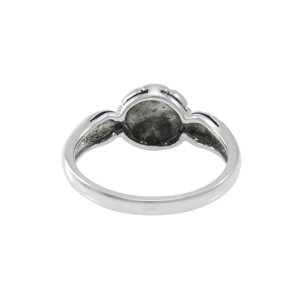 Lets create memories in the sea ~ Sand Dollar Sterling Silver Ring TR3027