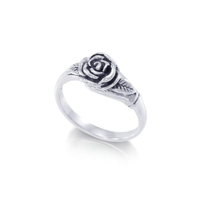Rose Sterling Silver Ring TR364