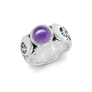 Enchanted by the Divine Blue Moon Ring TR3766