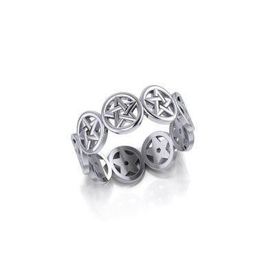 Silver The Star Ring TR972
