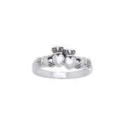 Two Hearts Claddagh Ring TRI1115