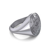 Sigil of the Archangel Michael Sterling Silver Ring TRI1202