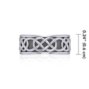 Celtic Knot Silver Ring TRI1206 Ring