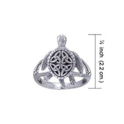 Celtic Sea Turtle Ring TRI1532