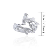 Independently strong hammerhead shark ~ Sterling Silver Jewelry Ring TRI1614