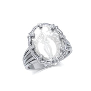Goddess Sterling Silver Ring TRI1722