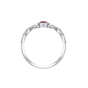 Like Icon Sterling Silver with Gemstone TRI1748